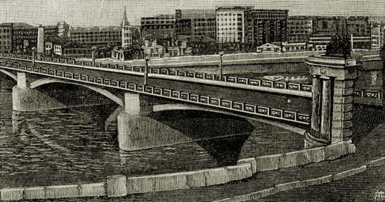 Бородинский мост через Москва-реку