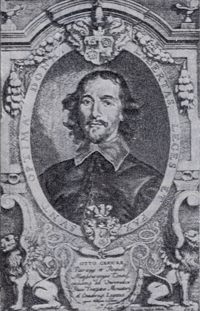 Отто фон Герике. Гравюра 1640 г